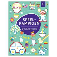 Bongers Speelgoed Speel kampioen mijn creatieve kleurboek 96 pagina's - thumbnail
