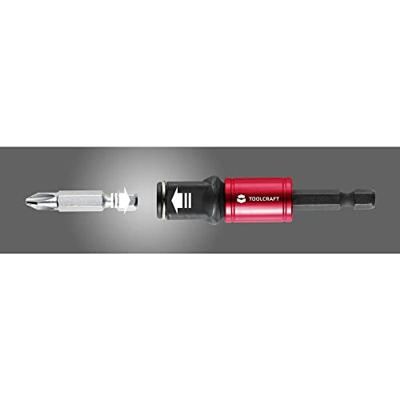 TOOLCRAFT 2159048 2-in-1 snelwisselbithouder lengte 72 mm aandrijving