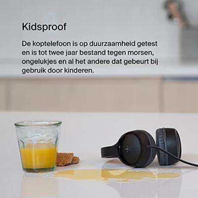 Belkin SoundForm Mini On Ear headset Kabel Zwart Volumebegrenzing Belkin SoundForm Mini On Ear headset Kabel Zwart Volumebegrenzing