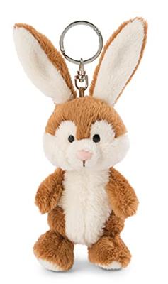 Nici glubschis pluchen sleutelhanger konijn poline, 10cm