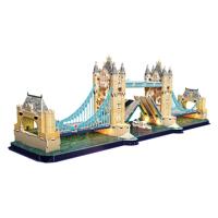 Cubic Fun 3D Puzzel Tower Bridge + LED Verlichting 222 Stukjes - thumbnail
