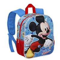 3D-schoolrugzak Mickey Mouse Karactermania Blauw 26 x 11 x 31 cm - thumbnail