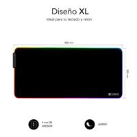 Muismat Subblim SUBMP-02RGB01 Multicolour XL - thumbnail