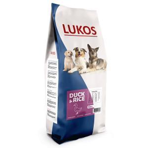 Lukos Adult met eend - premium hondenvoer 12 kg