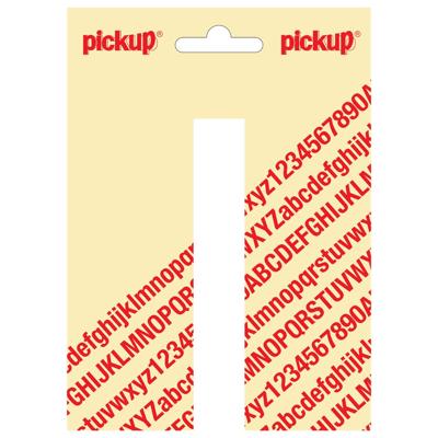 Plakletter Nobel Sticker witte letter I wit Pickup - Pickup