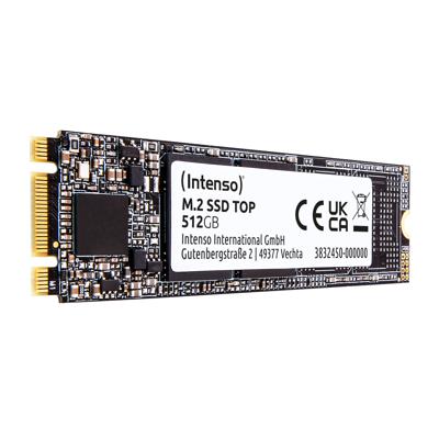 Intenso Top Performance SATA M.2 SSD 2280 harde schijf 512 GB M.2 SATA 6 Gb/s
