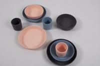 Filibabba - Silicone Dinner set, Peach (SI008) - thumbnail