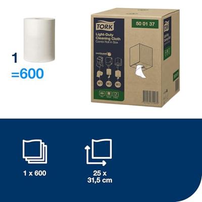 TORK 500137 Light-Duty Premium Papieren handdoeken Wit 1 stuk(s) TORK 500137 Light-Duty Premium Papieren handdoeken Wit 1 stuk(s)