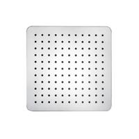 Regendouchekop Sapho Slim Vierkant 25 cm Gepolijst RVS - thumbnail