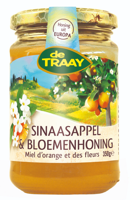 de Traay Traay Sinaasappel & bloemenhoning 350 Gram - thumbnail