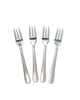 HEMA Gebaksvorkjes Sydney - 4 stuks (zilver)