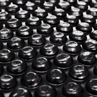 Zwembadhoes rechthoekig 1000x600 cm PE zwart