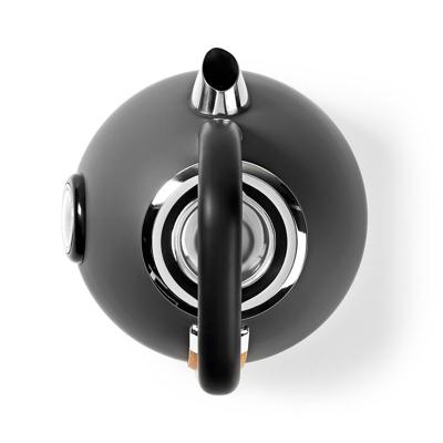 Nedis Waterkoker 1.8 L Soft-touch Grijs Temperatuurindicator 360 Graden Draaibaar Nedis Waterkoker 1.8 L Soft-touch Grijs Temperatuurindicator 360 Graden Draaibaar