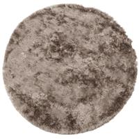 WOOOD Rond Vloerkleed 'Praline' Ø200cm, kleur Nougat - thumbnail