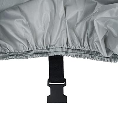 VidaXL Bootzeil 410x110x40 cm grijs