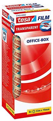 tesa OFFICE-BOX 57405-00002-01 tesafilm Transparant (l x b) 33 m x 19 mm 8 stuk(s)