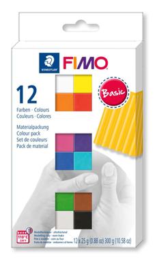 Klei fimo staedtler soft colour basic assorti