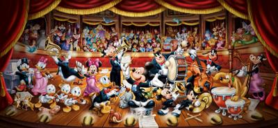 Clementoni puzzel disney orkest, 13200st.