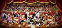 Clementoni puzzel disney orkest, 13200st. - thumbnail
