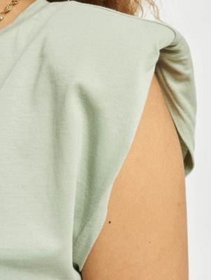 Only / t-shirt onlAmy Padded Shoulder in groen