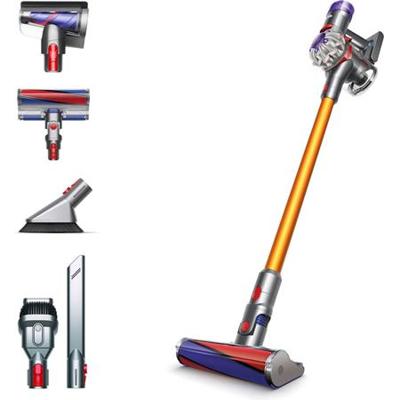 dyson V8 Absolute Silber-Gelb 476547-01 Accu-cycloonstofzuiger 21.6 V Incl. lader, Cycloon-techniek, Incl. accu, Zakloos dyson V8 Absolute Silber-Gelb 476547-01 Accu-cycloonstofzuiger 21.6 V Incl. lader, Cycloon-techniek, Incl. accu, Zakloos