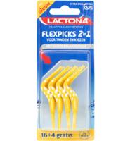 Lactona Flexpicks 2in1 XS/S Tandenstokers - thumbnail