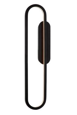 Lucide THELMA - Wandlamp - LED Dimb. - 1x24W 2700K - Zwart Lucide THELMA - Wandlamp - LED Dimb. - 1x24W 2700K - Zwart