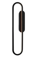 Lucide THELMA - Wandlamp - LED Dimb. - 1x24W 2700K - Zwart - thumbnail