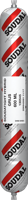 Soudal Soudatight Hybrid | 600 ml | Grijs - 130545 - thumbnail