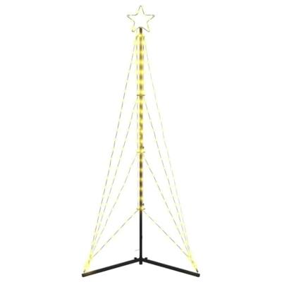 VidaXL Led-kerstboom 363 leds warm wit 182 cm