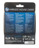 Z4000 - Muis - optisch - 3 knoppen - draadloos - 2.4 GHz - USB draadloze ontvanger - thumbnail