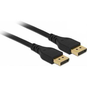 Delock 85910 DisplayPort-kabel 8K 60 Hz 2 m DP 8K gecertificeerd zonder vergrendeling Delock 85910 DisplayPort-kabel 8K 60 Hz 2 m DP 8K gecertificeerd zonder vergrendeling