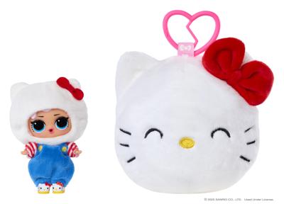Lol Surprise Loves Hello Kitty Reversible Plush Surprise