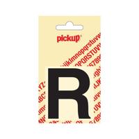 Deco letter r helvetica zwart 60 mm Pickup - Pickup - thumbnail