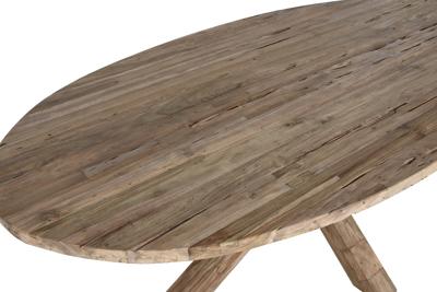 Eettafel Home ESPRIT Teakhout 220 X 120 X 78 cm