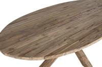 Eettafel Home ESPRIT Teakhout 220 X 120 X 78 cm - thumbnail