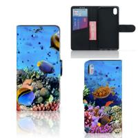 Xiaomi Redmi 7A | Telefoonhoesje | Met pasjeshouder | Vissen - thumbnail