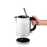 Cloer 4511 Hoogglans Waterkoker 1850W 1L Wit - thumbnail