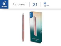 Balpen PILOT Acro 1000 medium rosé goud - thumbnail