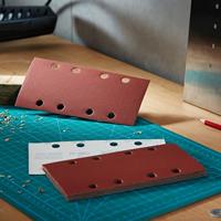 Wolfcraft Hechtschuurstroken | K180 | 93 x 185mm | 10 stuks - 5801000 - thumbnail