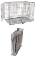 Draadkooi 2-deurs verzinkt nr. 4 106x69x79 cm Gebr. de Boon - Gebr de boon - thumbnail