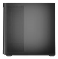 Sharkoon mk4 rgb strip mini tower behuizing (zwart | 2x usb-a | 1x usb-c | rgb) - thumbnail