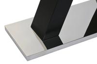 Wandtafel DKD Home Decor Zwart Hout Gehard glas Hout MDF 120 x 40 x 76 cm - thumbnail