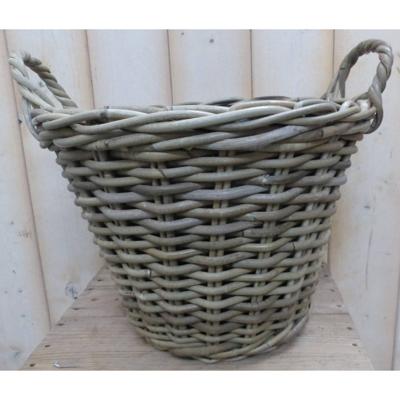 Mand met twee handvaten groot - Warentuin mix