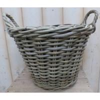 Mand met twee handvaten groot - Warentuin mix - thumbnail