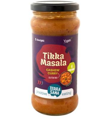 TerraSana Curry saus tikka masala bio 350 Gram