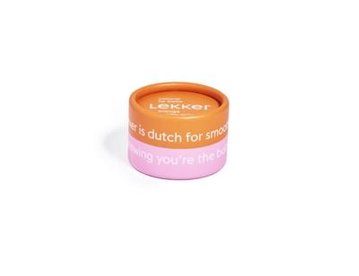 Lekker Company Natuurlijke lippenbalsem orange 8 Gram Lekker Company Natuurlijke lippenbalsem orange 8 Gram