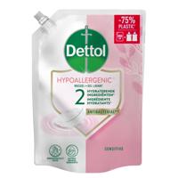 Handzeep Dettol Sensitive antibacterieël 500ml refill - thumbnail