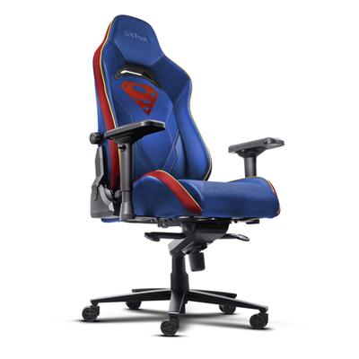 Trust gxt 721sm ruya pro superman gaming stoel (blauw/rood)