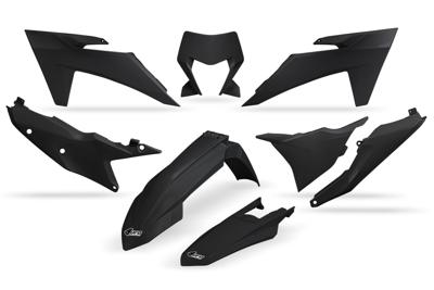 UFO PLAST kappenset trim kit ufo ktm black